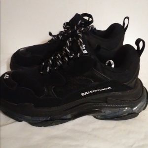 COPY - Balenciaga triple black clear sole mens 43…